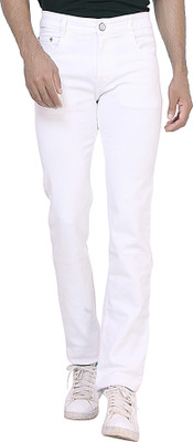 AWACK Regular Men White Jeans