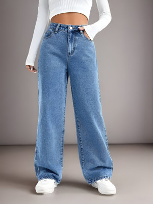 GOLD-D.A FASHION Straight Fit Women Light Blue Jeans