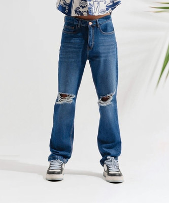 Rockwell Loose Fit Men Blue Jeans