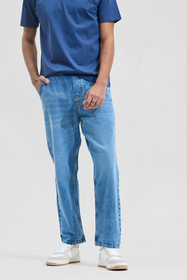 Snitch Relaxed Fit Men Light Blue Jeans