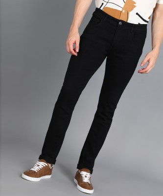 Urbano Fashion Skinny Men Black Jeans