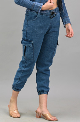 Denton Jogger Fit Women Blue Jeans