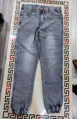 ShriShantiNathCreation Jogger Fit Men Dark Grey Jeans