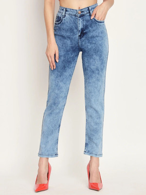 AngelFab Regular Women Light Blue Jeans