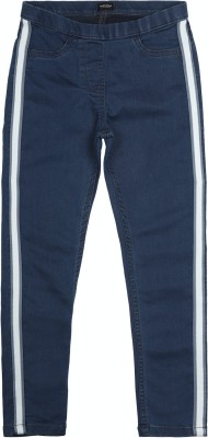 Allen Solly Teen Slim Girls Dark Blue Jeans