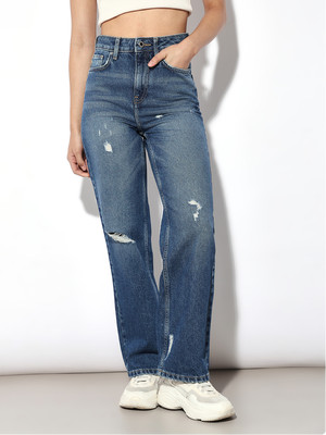 ONLY Straight Fit Women Blue Jeans