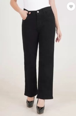 BELWELL Boyfriend Women Black Jeans