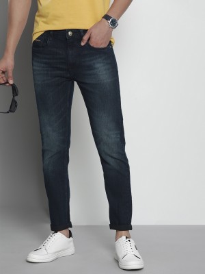 The Indian Garage Co. Skinny Men Blue Jeans