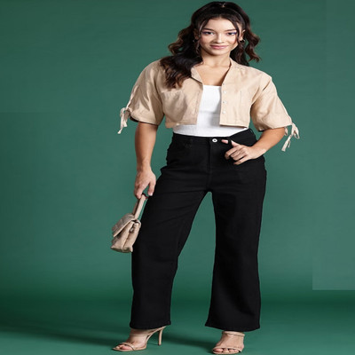 Perfect Outlet Regular Women Black Jeans