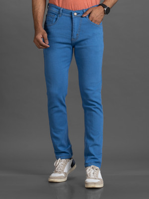 Lzard Slim Men Light Blue Jeans