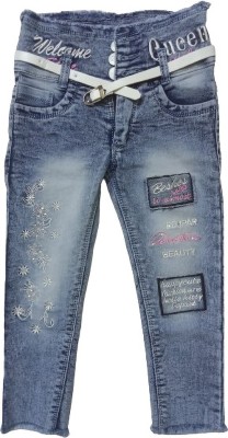 TUFAN Regular Girls Light Blue Jeans