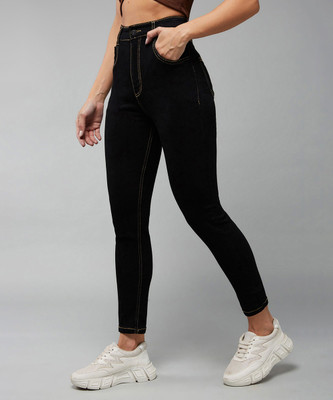 Miss Chase Skinny Women Black Jeans