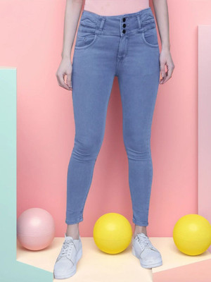 Dressberry Skinny Women Grey Jeans