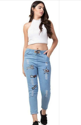 Bhatla Enterprise Jogger Fit Women Light Blue Jeans