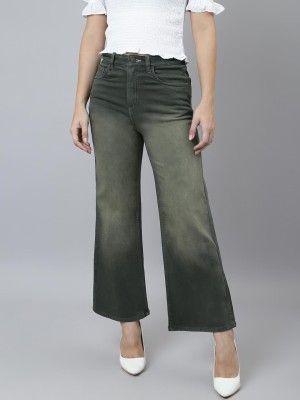 Roadster Flared Women Green Jeans