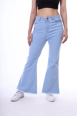 HouseOfCommon Boot-Leg Women Light Blue Jeans