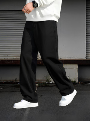 INDIVANE Relaxed Fit Men Black Jeans