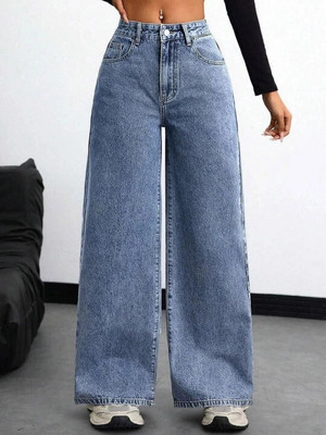 M MODDY Straight Fit Women Light Blue Jeans