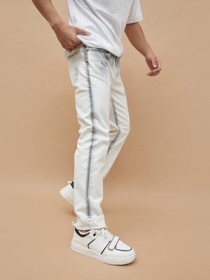 Forca by Lifestyle Regular Men White Jeans