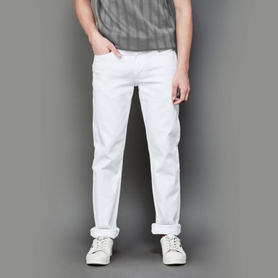 fineblu Regular Men White Jeans