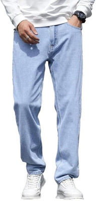 TOPSnBOOTOM Boot-Leg Men Light Blue Jeans