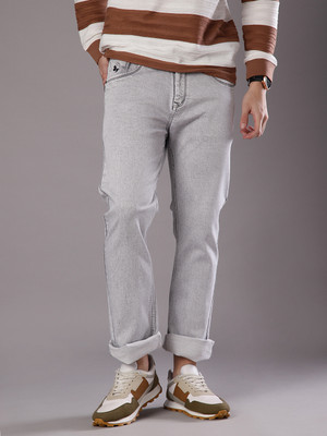 V-MART Boot-Leg Men Grey Jeans