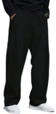 BINHARUN Loose Fit Men Black Jeans