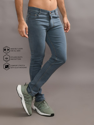 Lzard Regular Men Grey Jeans