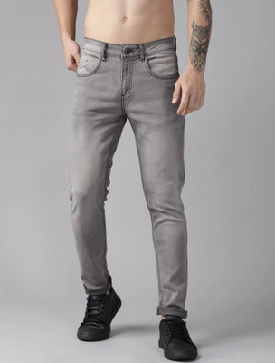 Creatywitty Regular Men Grey Jeans