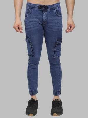 Dolldeal Jogger Fit Men Dark Blue Jeans