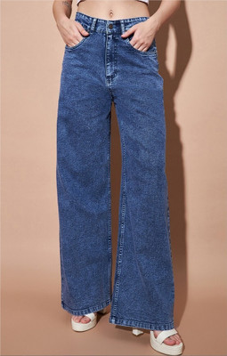 EthnicStudioUK Regular Women Dark Blue Jeans