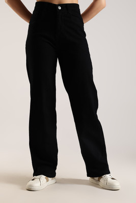 zayla Flared Women Black Jeans