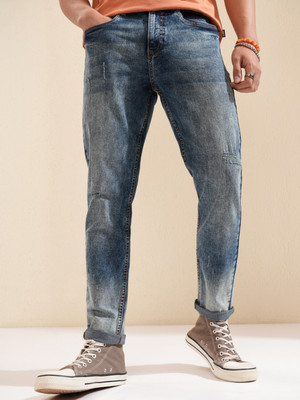 HIGHLANDER Tapered Fit Men Blue Jeans