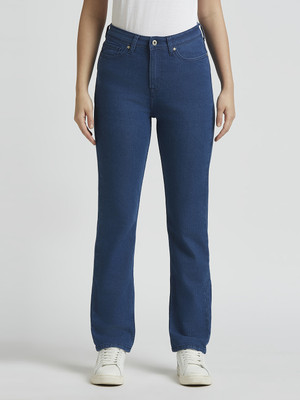 Pepe Jeans Straight Fit Women Blue Jeans