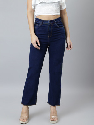 GUTI Flared Women Blue Jeans