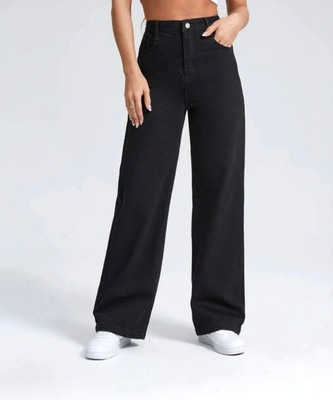 dolsia Flared Women Black Jeans