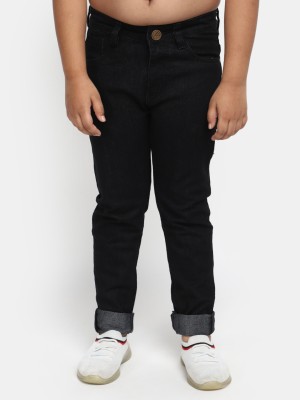 V-MART Regular Boys Black Jeans