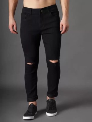 MM-21 Regular Men Black Jeans