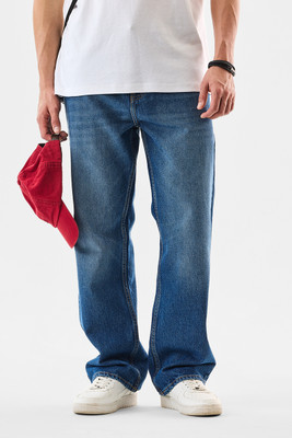 Snitch Loose Fit Men Blue Jeans