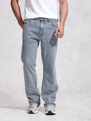 WROGN Boot-Leg Men Blue Jeans