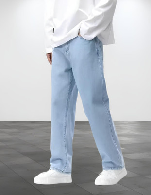 FADEVIELLE Relaxed Fit Men Light Blue Jeans