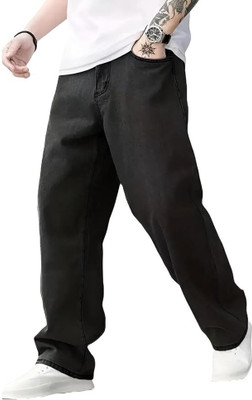 AzureAttire Straight Fit Men Light Blue Jeans
