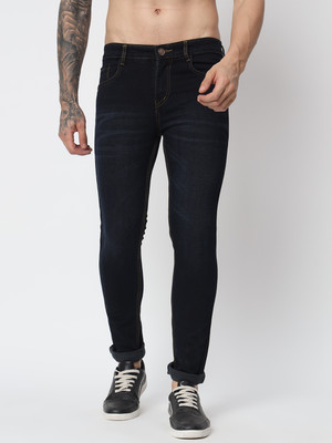 AngelFab Regular Men Black Jeans