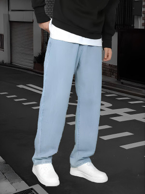 FADEVIELLE Relaxed Fit Men Light Blue Jeans