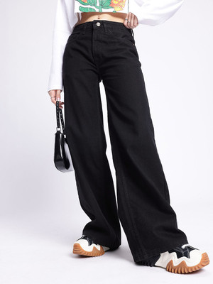 Glitchez Women Black Jeans