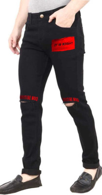 Crishtaliyo 2fashion Regular Men Black Jeans