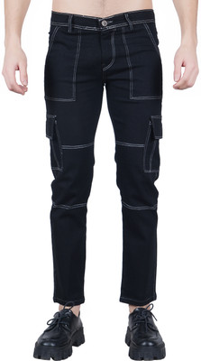 Misony Jogger Fit Men Black Jeans