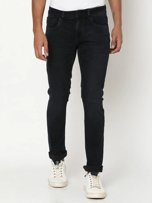 Spykar Slim Men Black Jeans