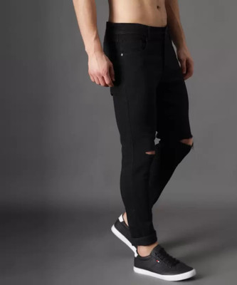 linaria Slim Men Black Jeans