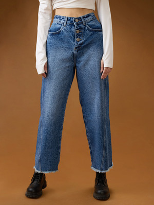 Globus Loose Fit Women Blue Jeans